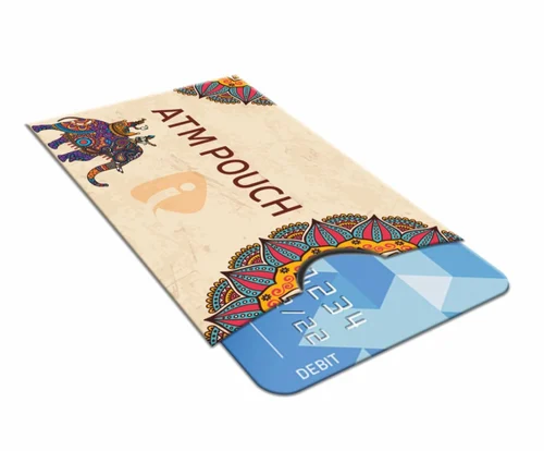 170 GSM - Gloss ATM Card Pouch