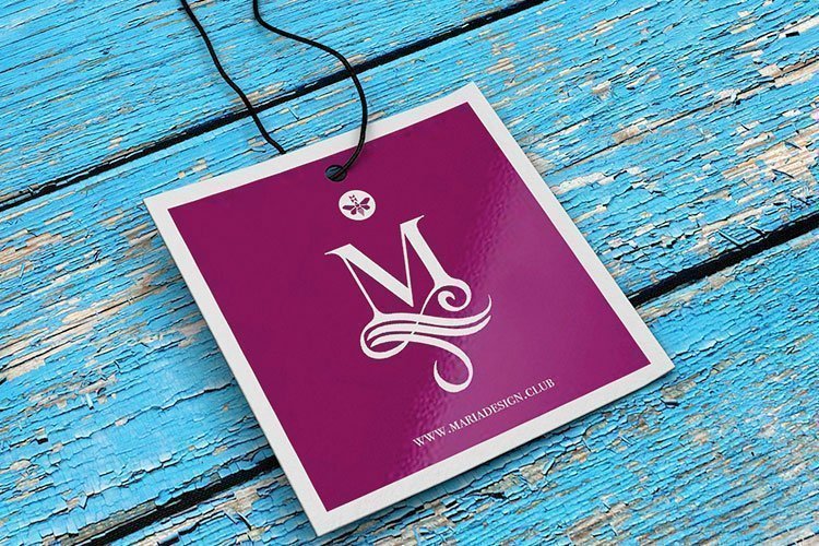 Gloss Coated Tags
